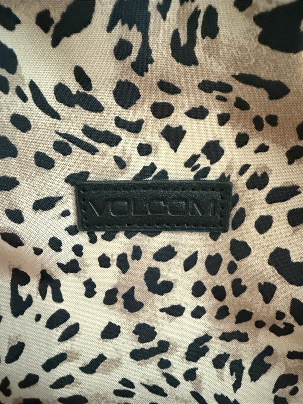 Volcom Leopard-Print Backpack - Picture 2 of 9
